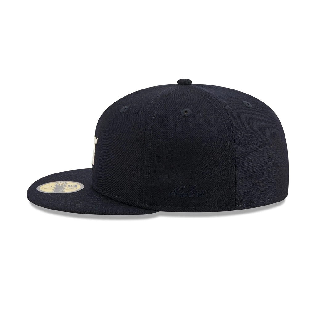 Major League Baseball New York Yankees Fear of God Essentials Black Fitted Hat Competition Commemorative Edition Non-adjustable Baseball Cap