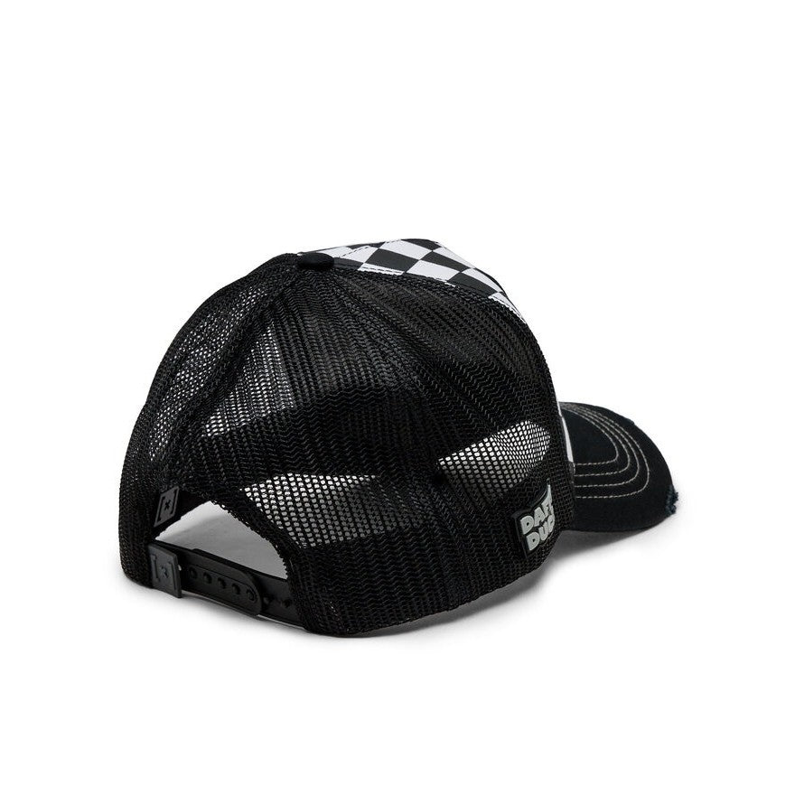 Black Bugs Bunny Looney Tunes Breathable Curved Eaves Adjustable Baseball Cap Fashionable Trendy Truck Driver Net Hat